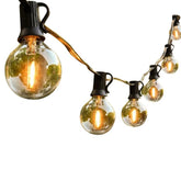 StarGlow G40: Vintage LED Globe String Lights