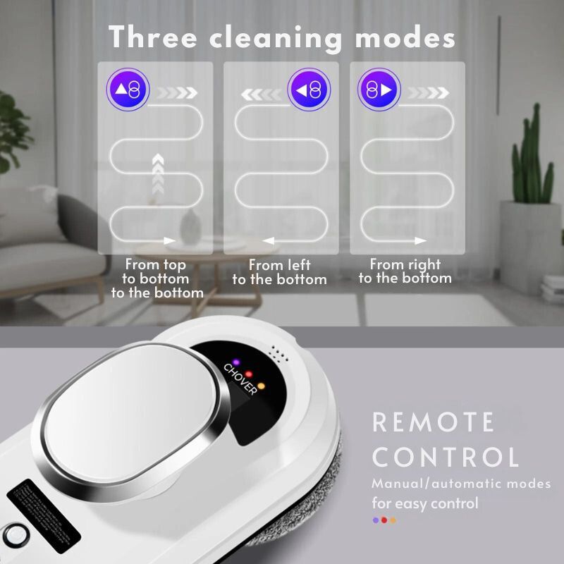 Smart Robotic Window Cleaner