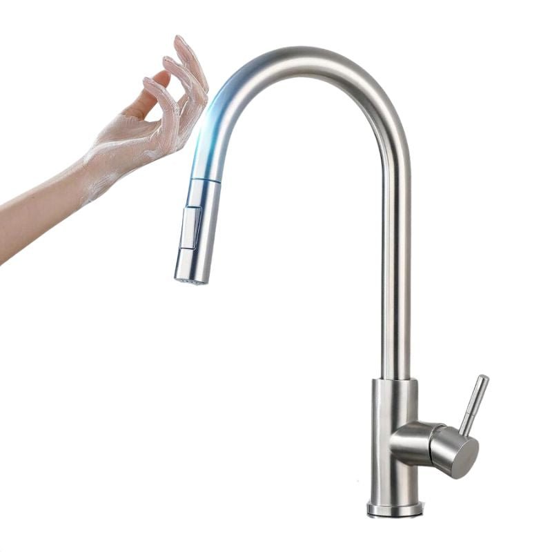 SwipeSense Elite - High-Tech Rotating Sensor Kitchen Faucet with Smart Touch Control