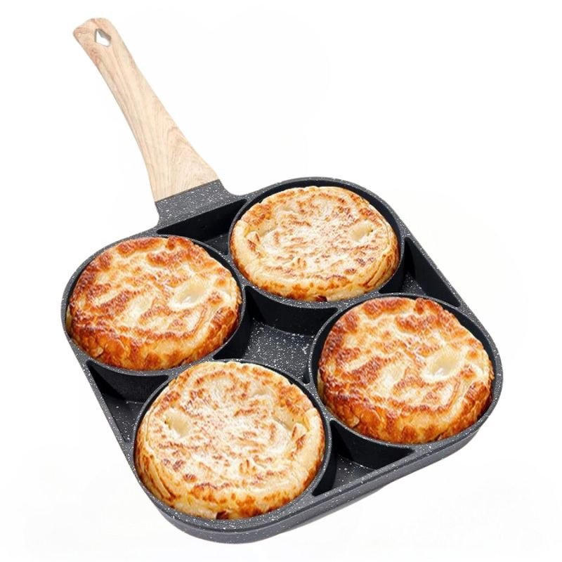 PanPerfect Quad: 4-Hole Non-Stick Breakfast Pan