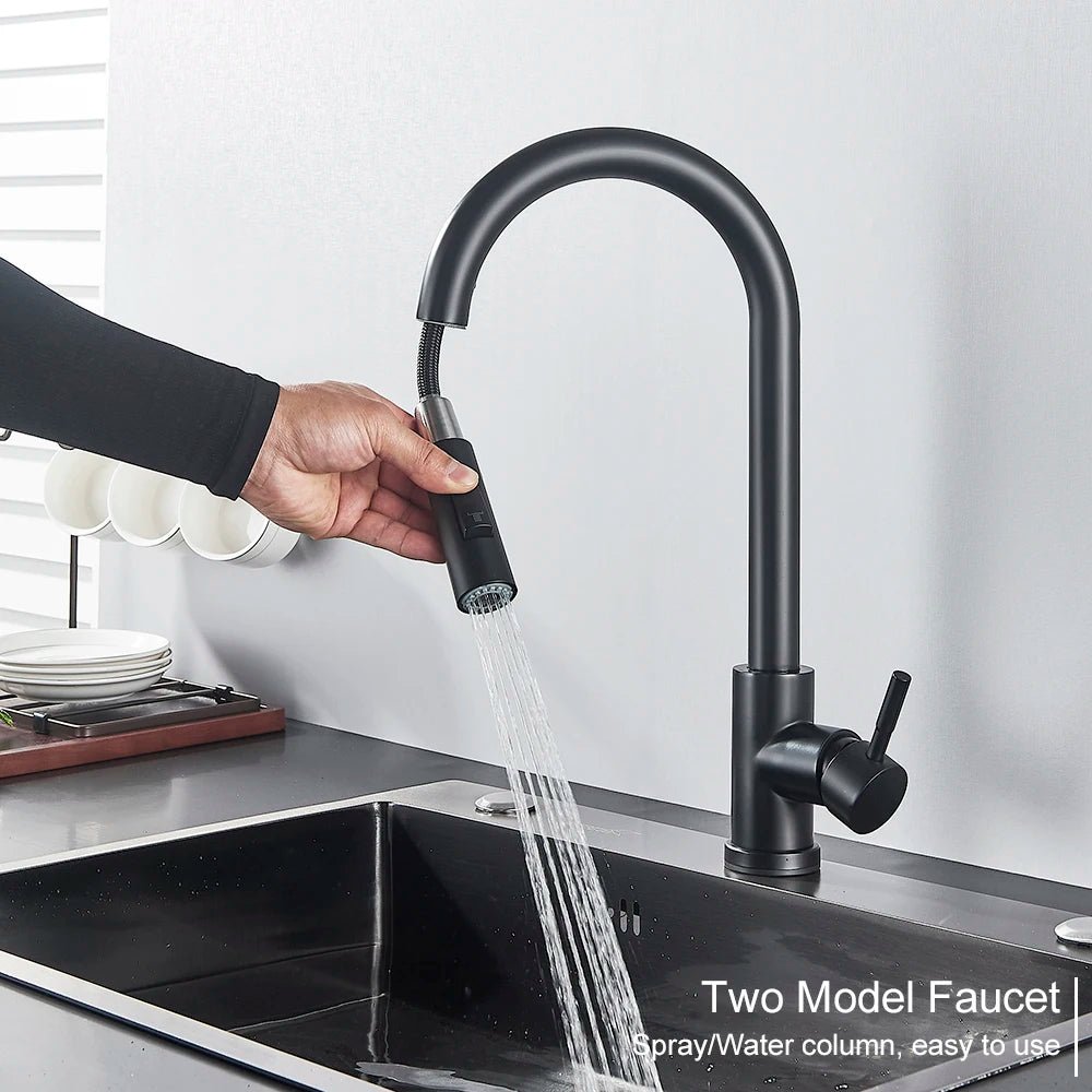 Midnight SensaTouch Smart Touch Pull-Out Kitchen Faucet