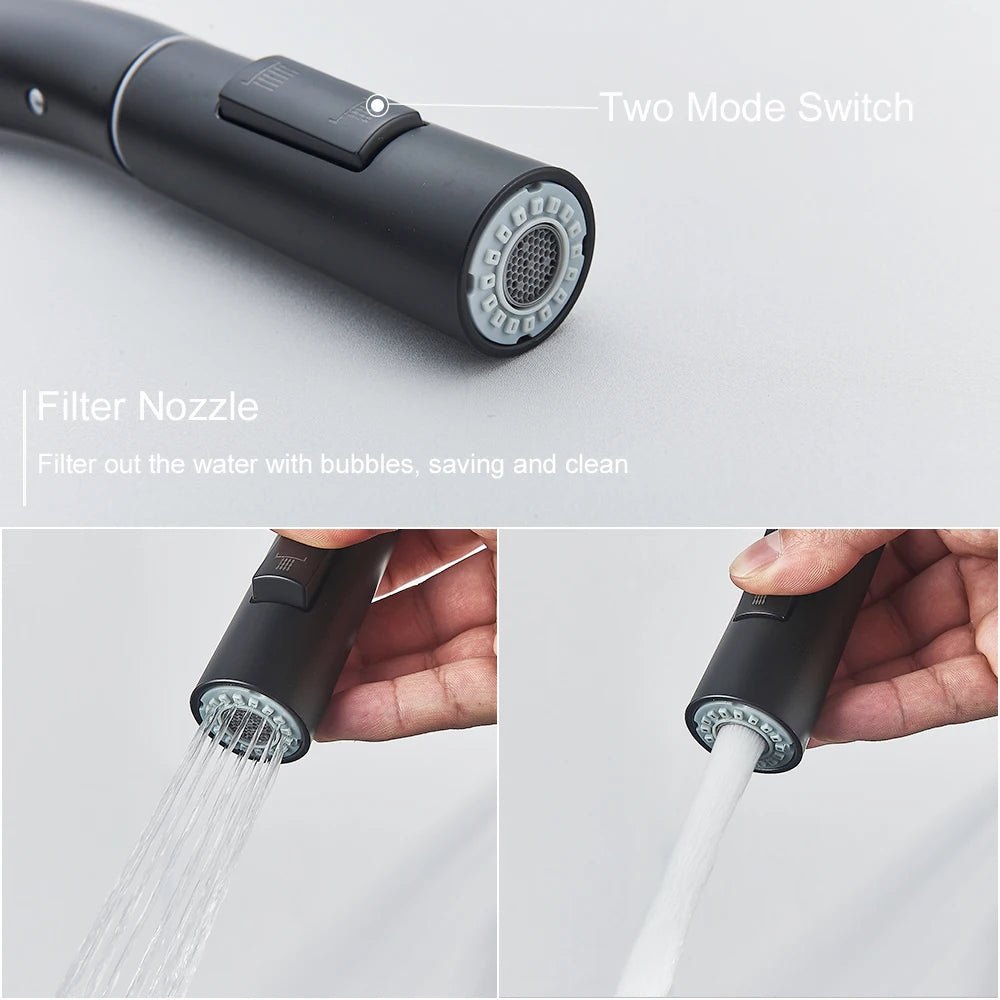 Midnight SensaTouch Smart Touch Pull-Out Kitchen Faucet