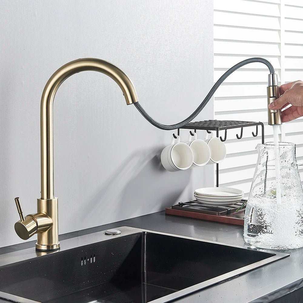 Midnight SensaTouch Smart Touch Pull-Out Kitchen Faucet