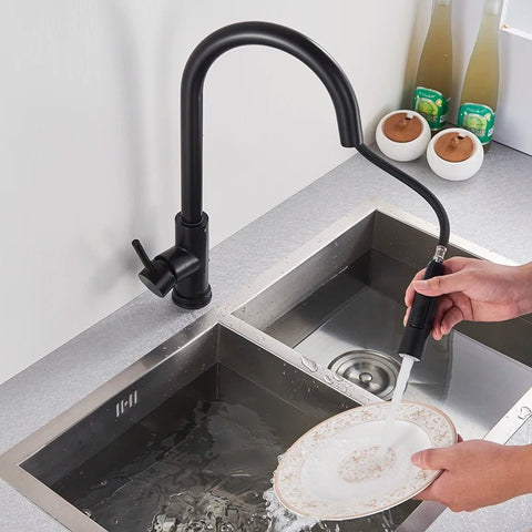 Midnight SensaTouch Smart Touch Pull-Out Kitchen Faucet