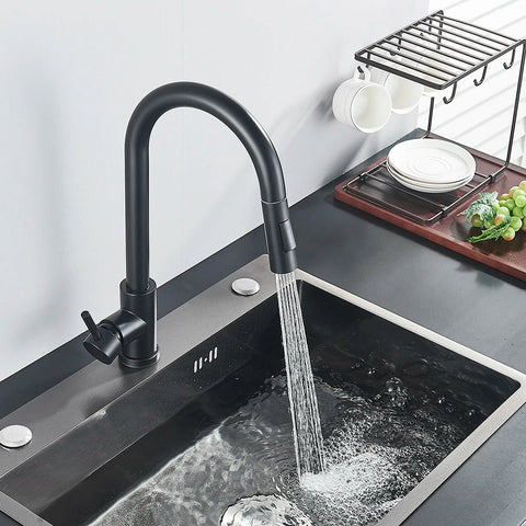 Midnight SensaTouch Smart Touch Pull-Out Kitchen Faucet