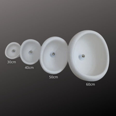 ZenGlow Dome: Japanese Grey Pendant Light