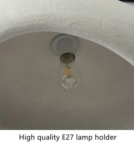 ZenGlow Dome: Japanese Grey Pendant Light