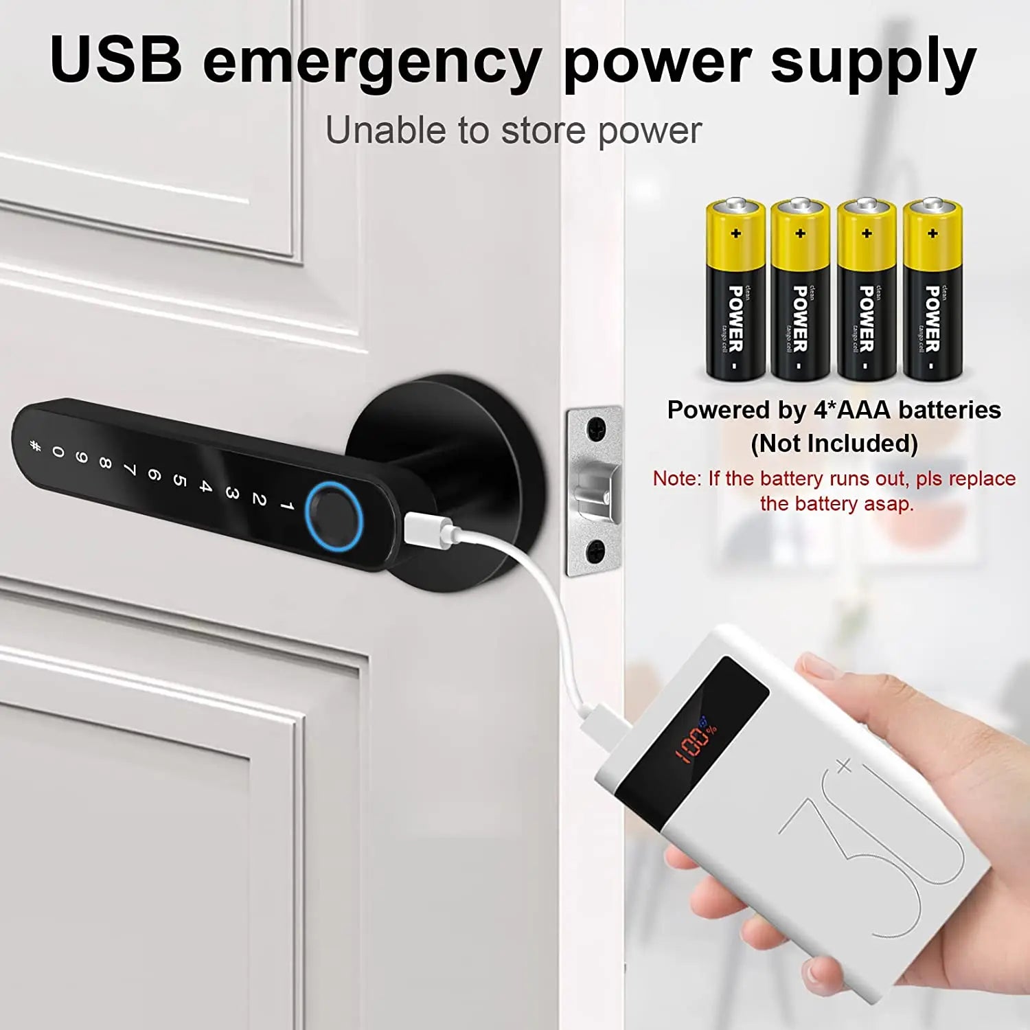 SecuTouch T31 Fingerprint Door Lock