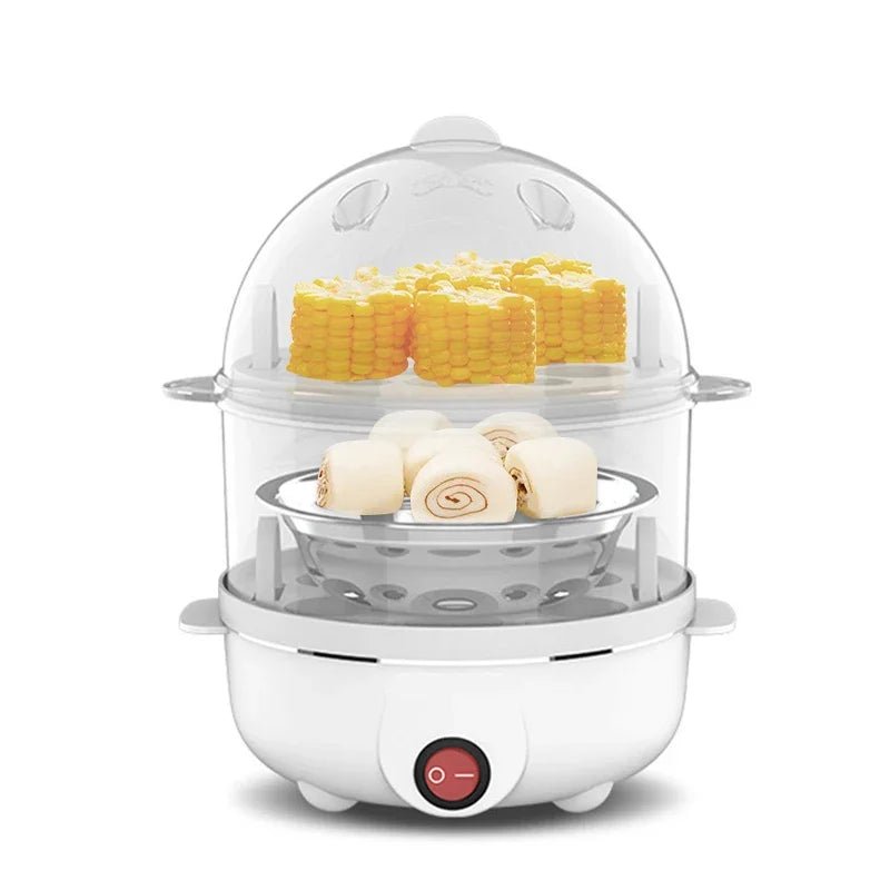 EggMaster Duo: 2-Tier Egg Cooker