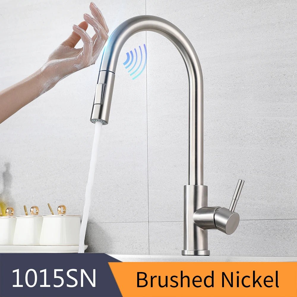 48213985329498|48213985395034|48213985427802SwipeSense Elite - High-Tech Rotating Sensor Kitchen Faucet with Smart Touch Control