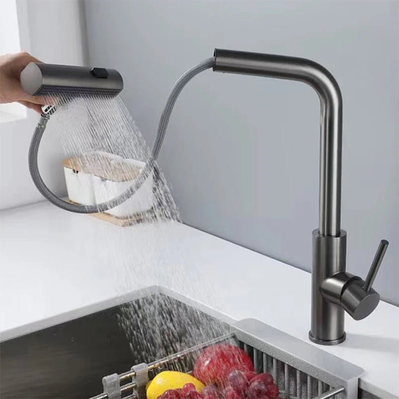 TouchFlow Trio: Smart 3-Mode Sensor Kitchen Faucet