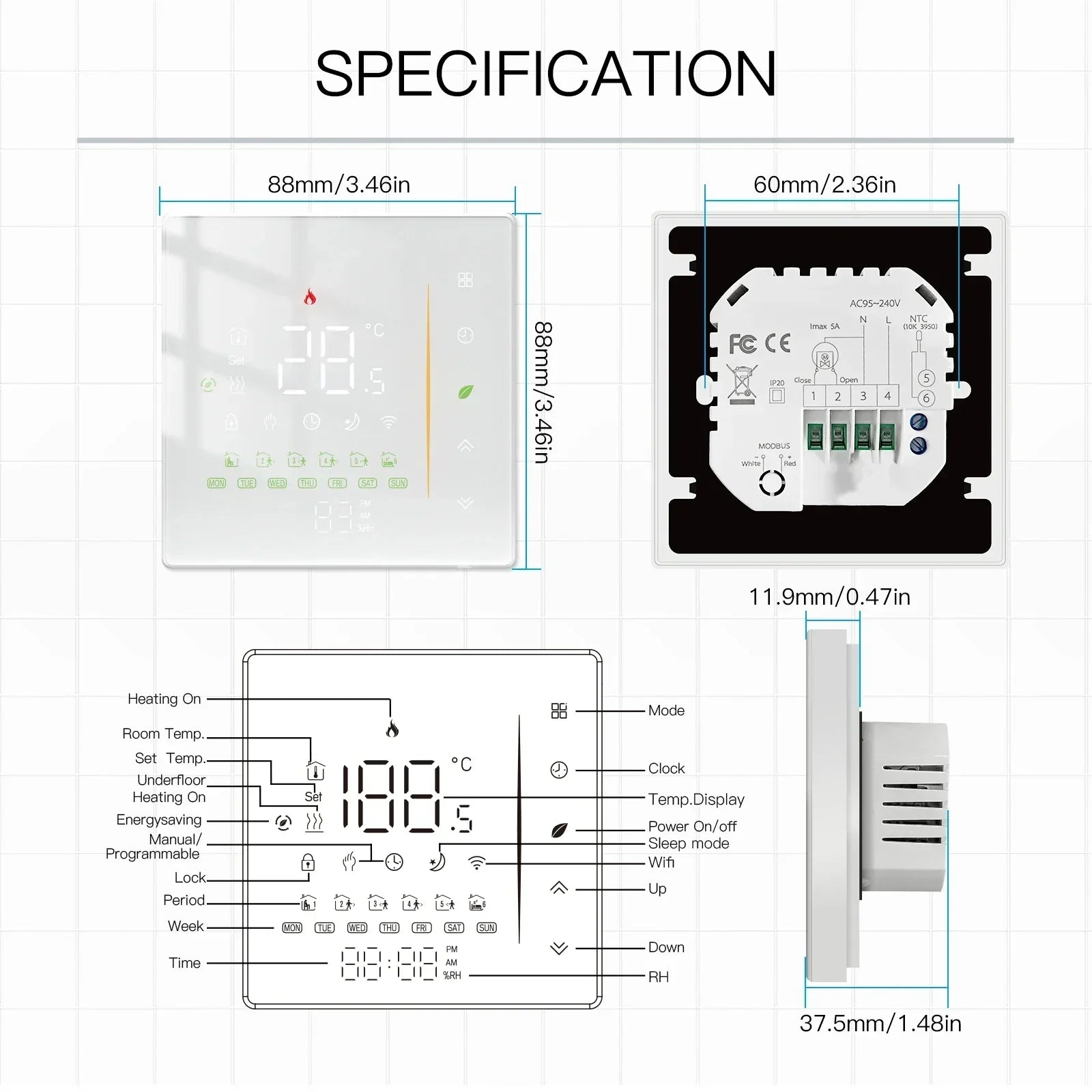 AquaHeat Pro: Smart Boiler Thermostat