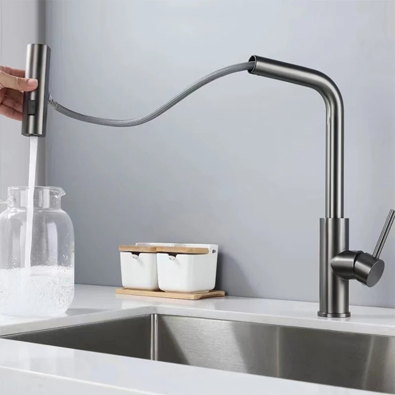 TouchFlow Trio: Smart 3-Mode Sensor Kitchen Faucet