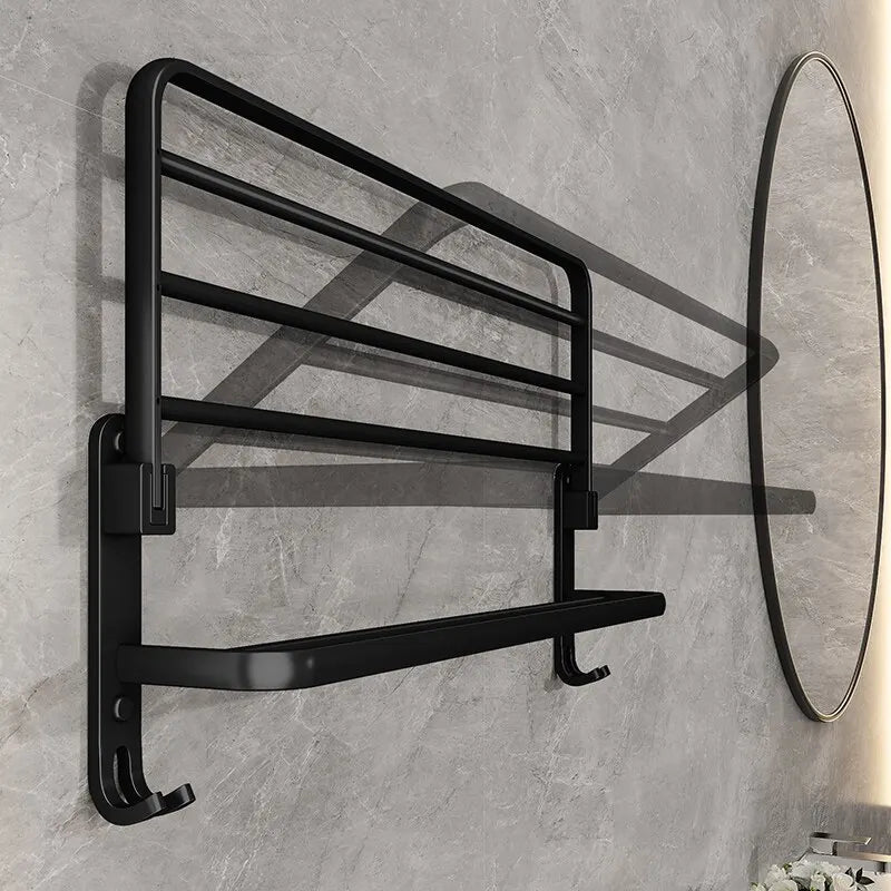 SleekHold: Premium Aluminum Towel Holder