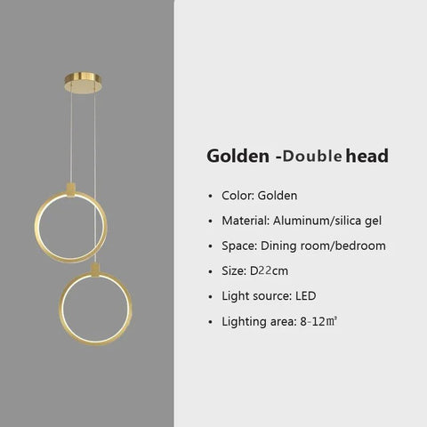 HaloGlow: Minimalist LED Ceiling Ring Light