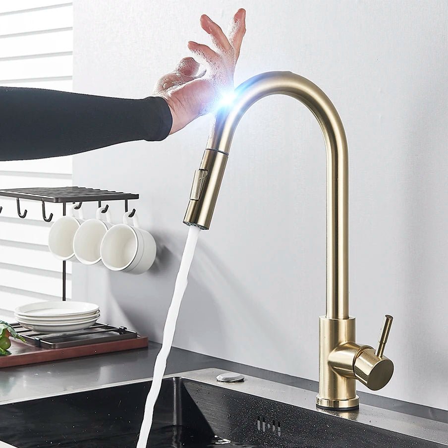 Midnight SensaTouch Smart Touch Pull-Out Kitchen Faucet