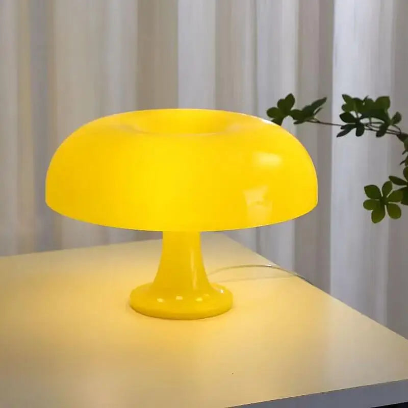 MushroomGlow: Modern Minimalist LED Table Lamp