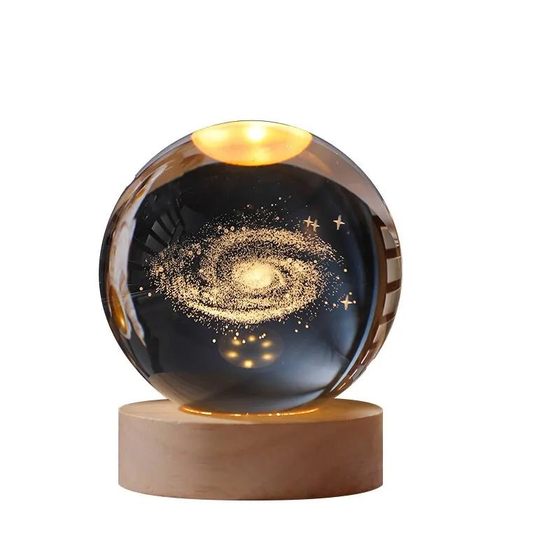 LunaGlow Sphere: Elegant Globe Night Light