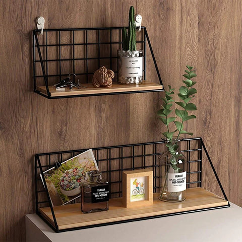 IronNest: Creative Wall-Mounted Shelves and Storage Baskets for Bedroom Walls