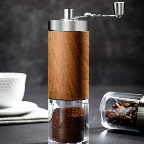 GrindMaster Go: Portable Manual Coffee Grinder