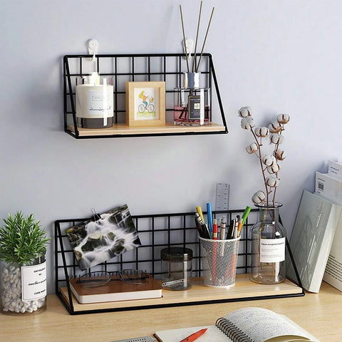 IronNest: Creative Wall-Mounted Shelves and Storage Baskets for Bedroom Walls