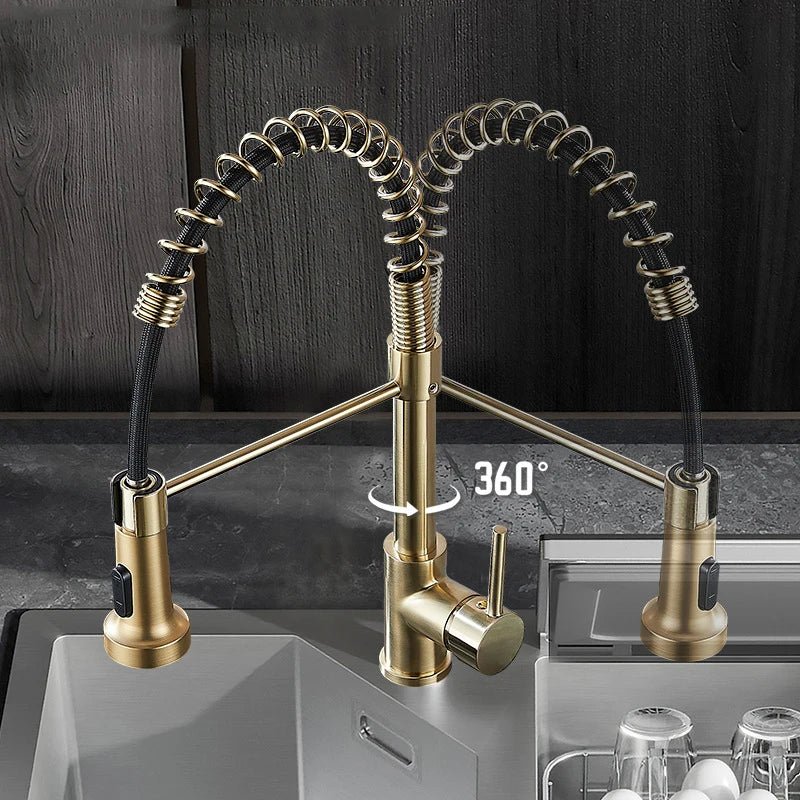 RotateTap Elite Premium: 360 Degree Kitchen Sink Mixer