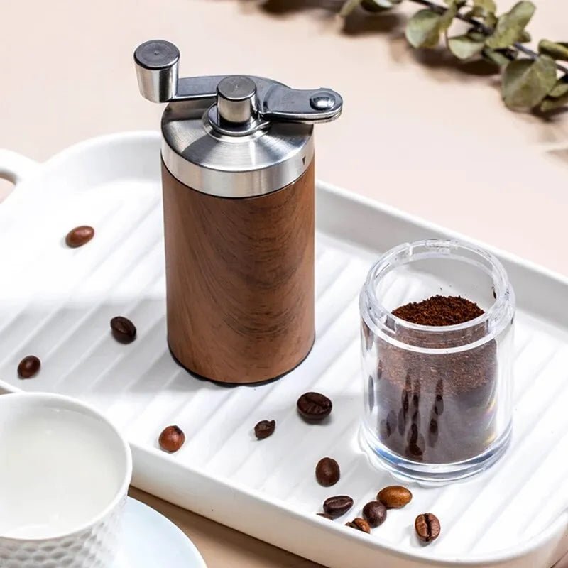 GrindMaster Go: Portable Manual Coffee Grinder