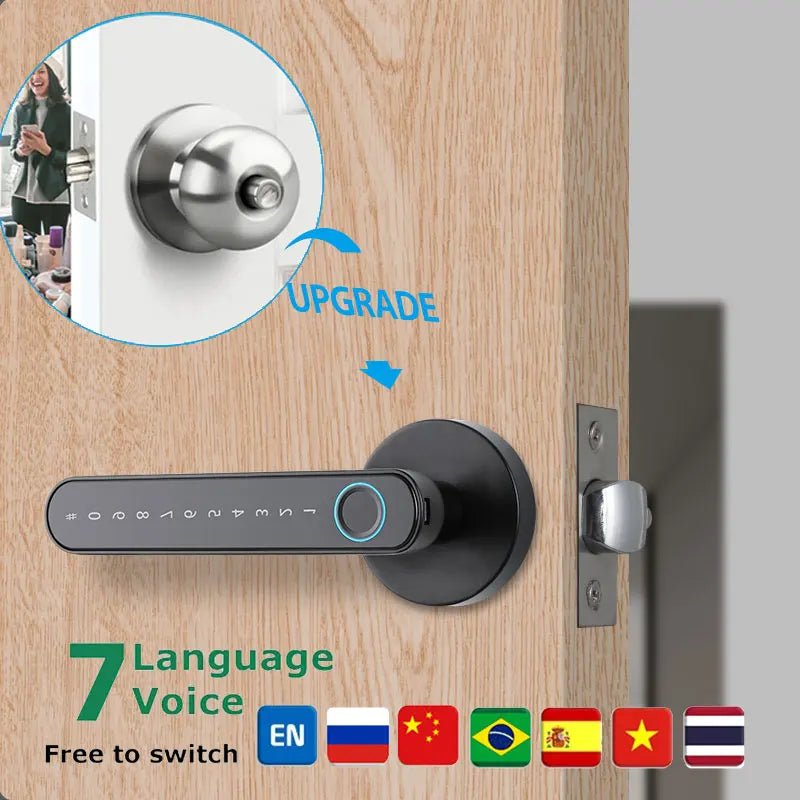 SecuTouch T31: Fingerprint Door Lock for Home Security