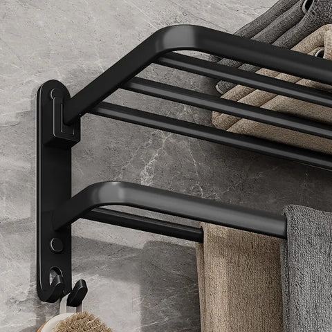 SleekHold: Premium Aluminum Towel Holder