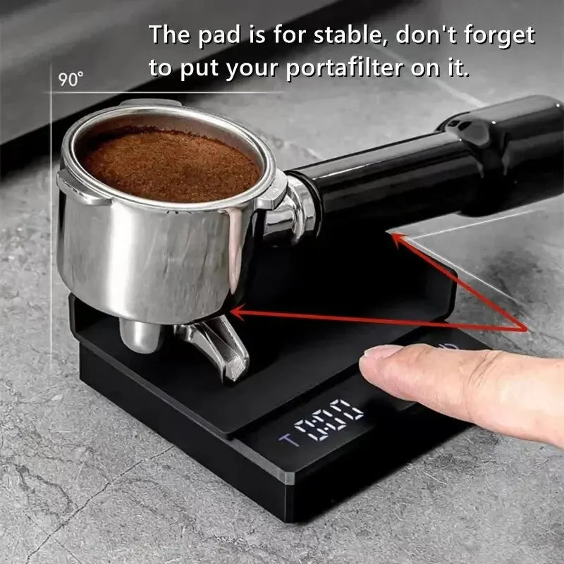 BrewMaster Precision: Waterproof Mini Coffee Scale with Chronograph for Accurate Gram Weighing