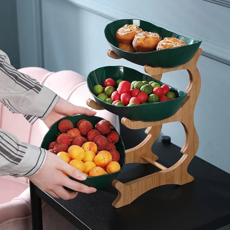 ElevateBowl: Multi-Tier Fruit Organizer