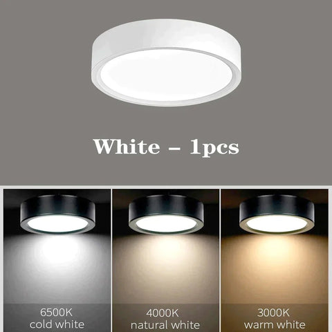 SlimGlow Elite: Ultra-Thin LED Ceiling Light - 24W