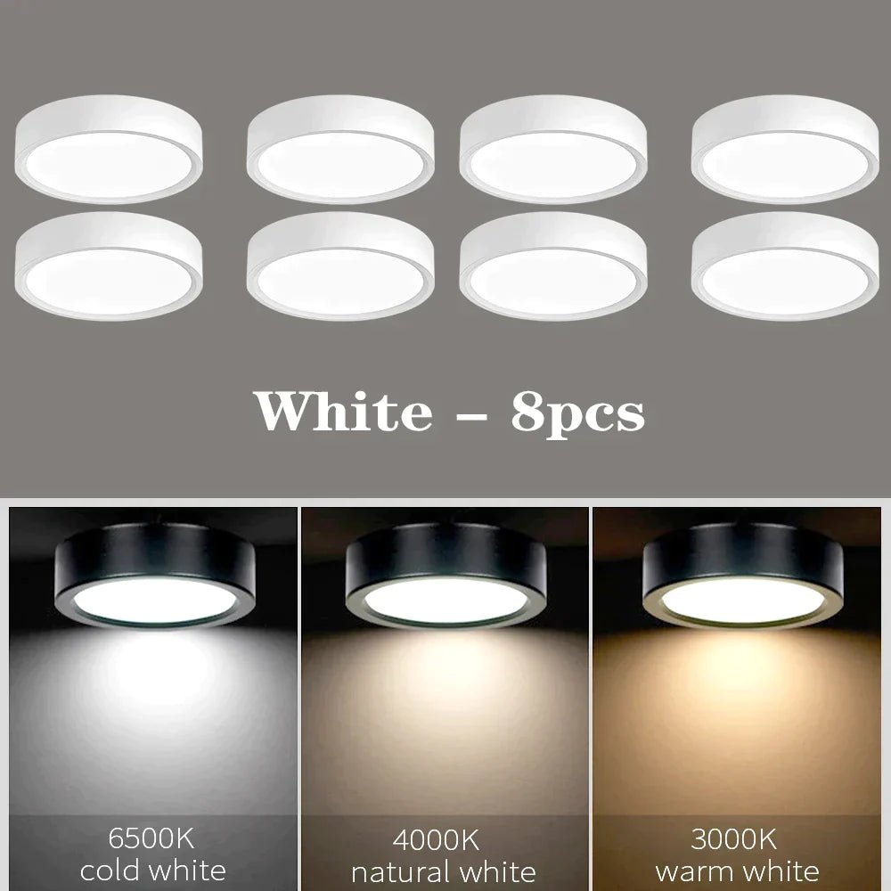 SlimGlow Elite: Ultra-Thin LED Ceiling Light - 18W