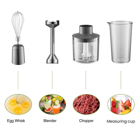 PowerBlend X4: MIUI 1000W 4-in-1 Hand Blender