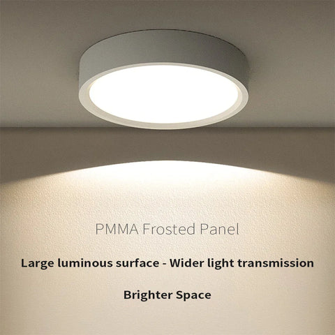 SlimGlow Elite: Ultra-Thin LED Ceiling Light - 15W