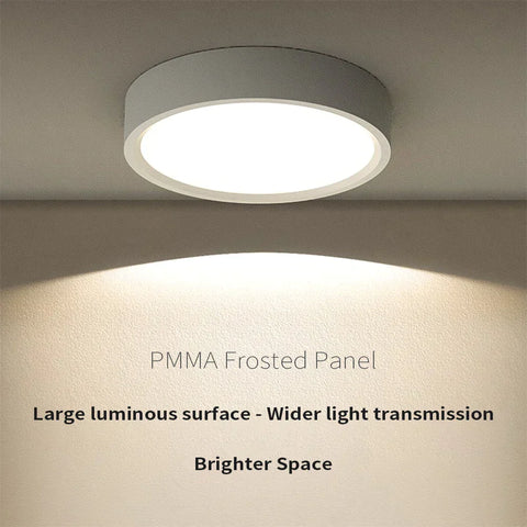 SlimGlow Elite: Ultra-Thin LED Ceiling Light - 24W