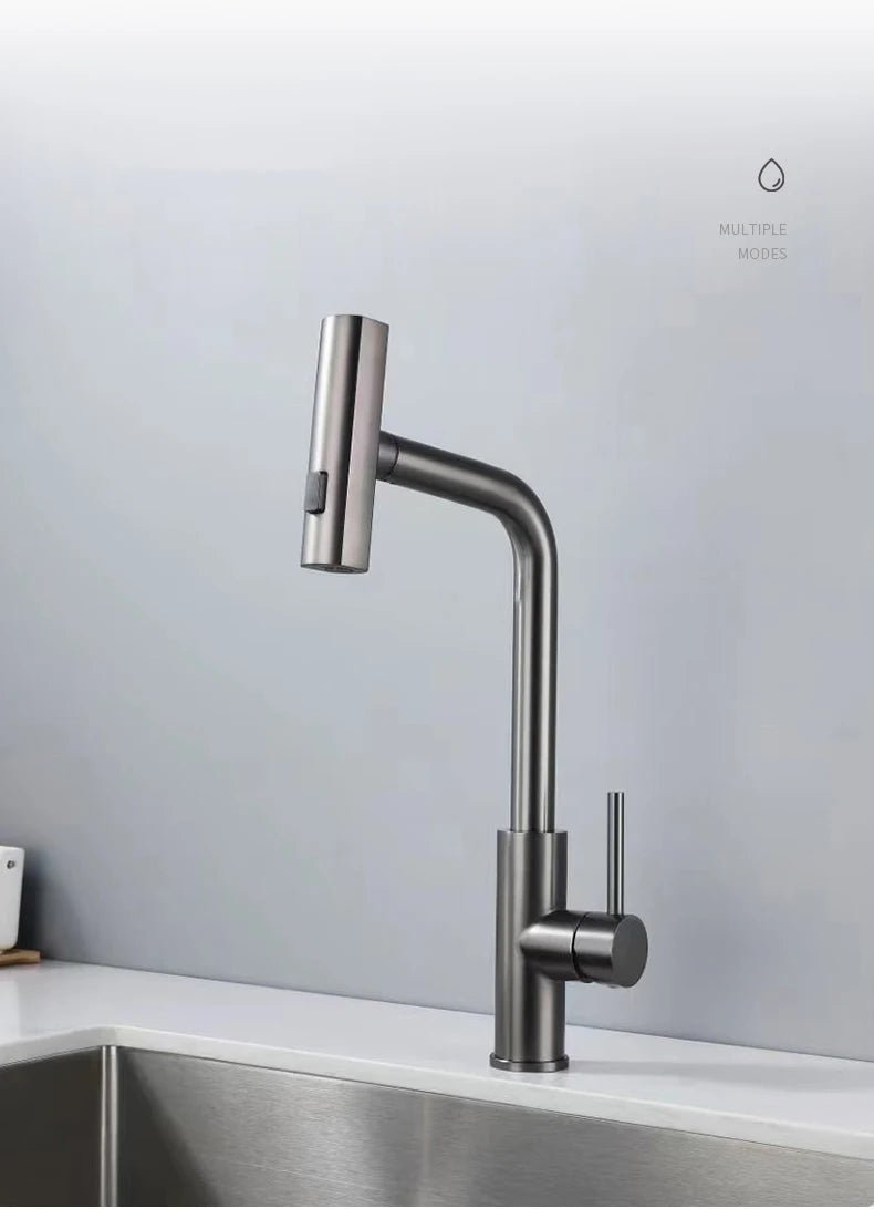 TouchFlow Trio: Smart 3-Mode Sensor Kitchen Faucet