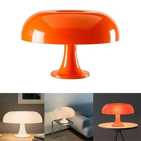 MushroomGlow: Modern Minimalist LED Table Lamp