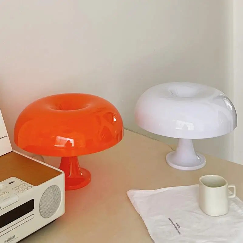 MushroomGlow: Modern Minimalist LED Table Lamp