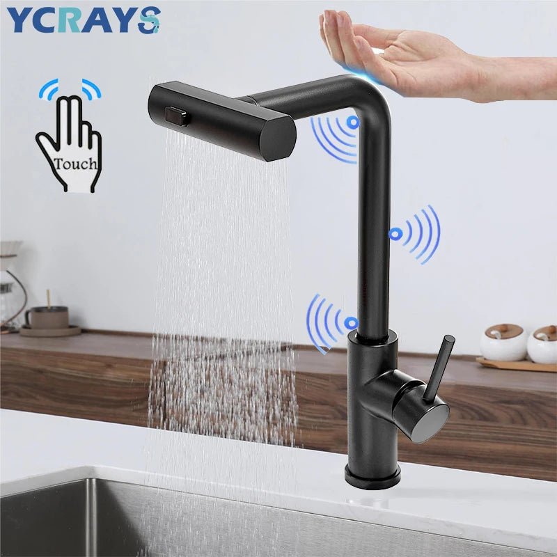 TouchFlow Trio: Smart 3-Mode Sensor Kitchen Faucet