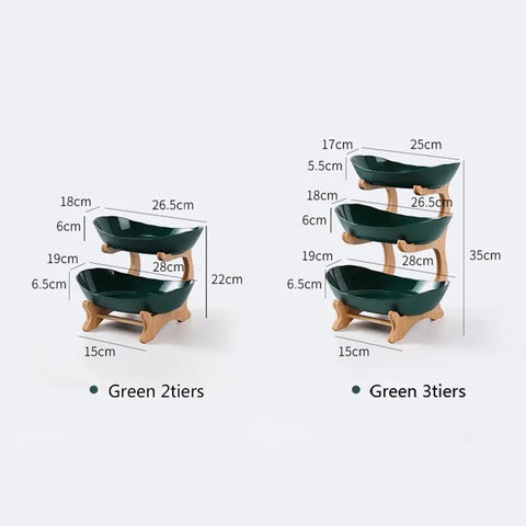 ElevateBowl: Multi-Tier Fruit Organizer