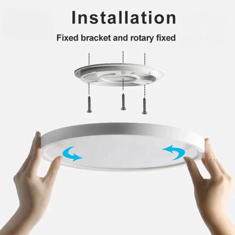 SmartLuxe 24W: Modern LED Ceiling Light