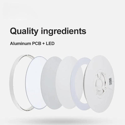 SmartLuxe 24W: Modern LED Ceiling Light