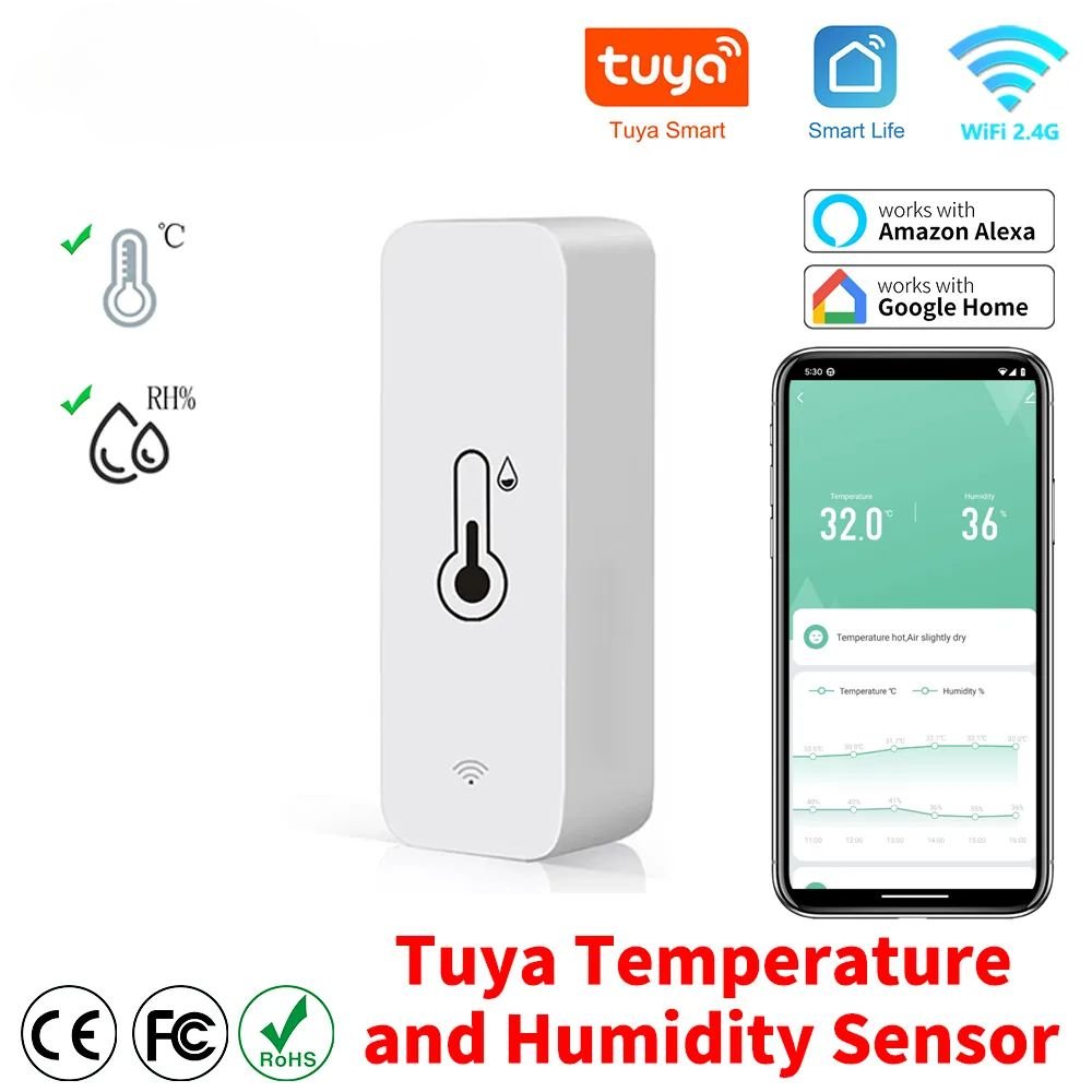 ClimaSense Pro: Smart Temperature & Humidity Monitor